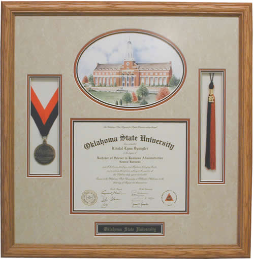 Triple Mat Diploma